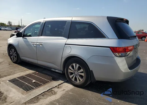 2015 Honda Odyssey Ex из США, поврежденный, VIN 5FNRL5H44FB021446